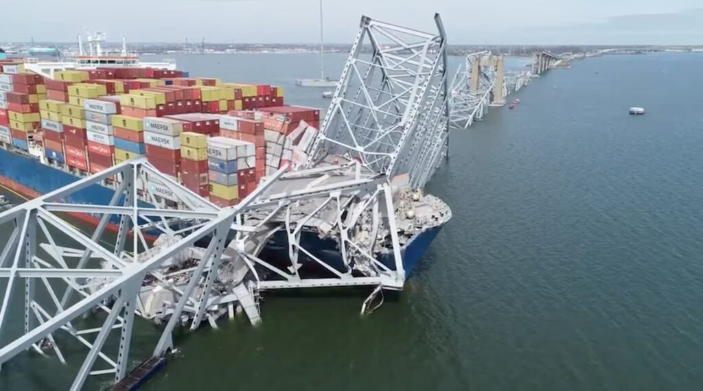 Six Workers Presumed Dead After Crippled Cargo Ship Knocks Down Baltimore Bridge