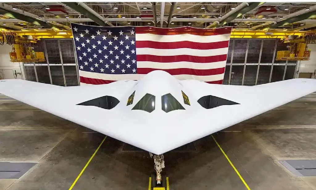 US Air Force B-21 Raider Stealth Strategic Bomber