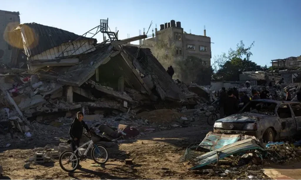 Israeli Airstrike on a UN School in Central Gaza