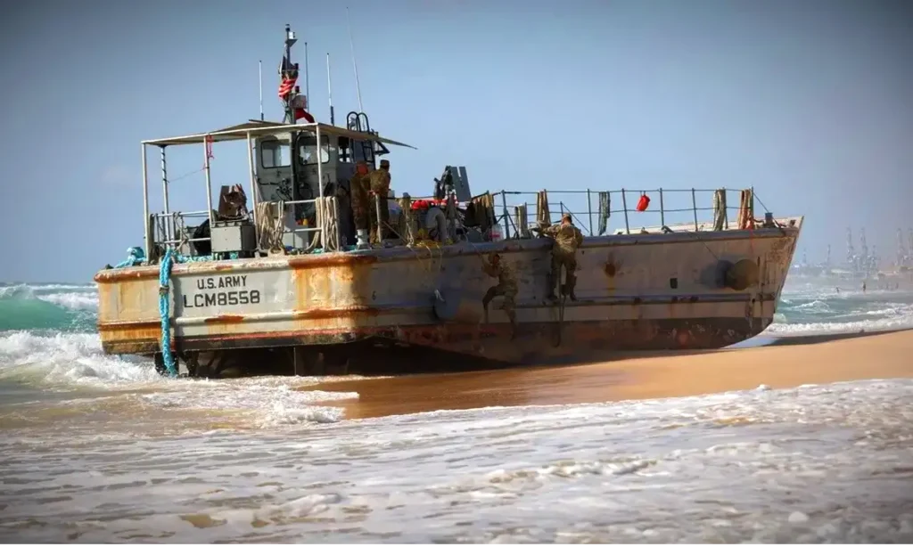 How Attempts To Establish A Floating Relief Pier Off Gaza Failed