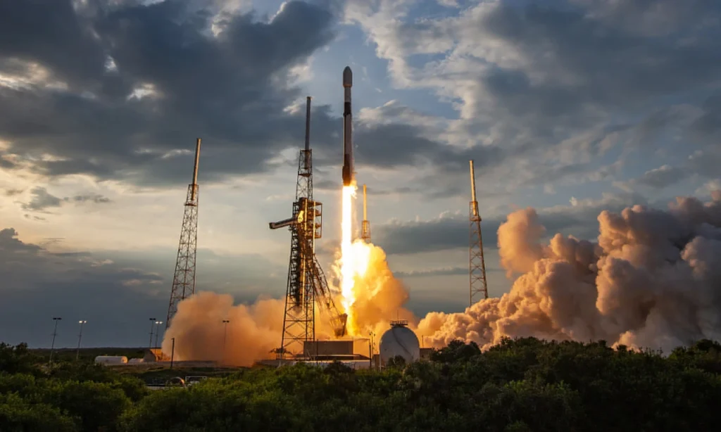 Falcon 9 Launches the Turksat 6A Mission to Orbit from Florida