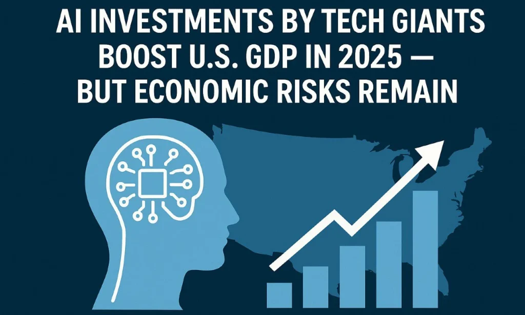 AI Investments by Tech Giants Boost U.S. GDP in 2025 — But Economic Risks Remain
