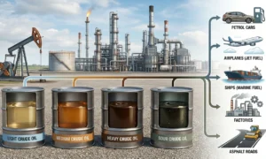 Different Types of Crude Oil and How They Are Used