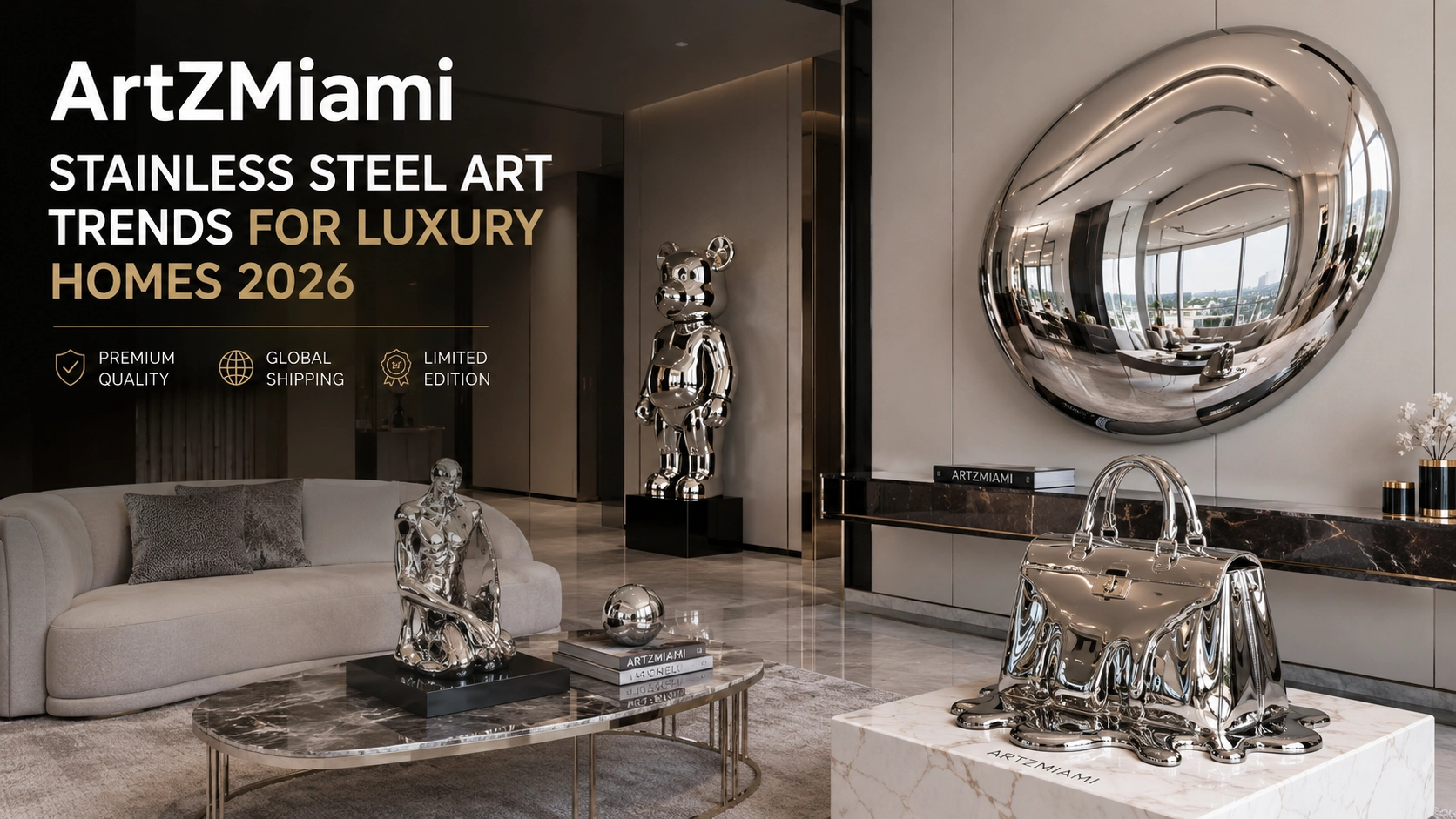 ArtZMiami Stainless Steel Art Trends