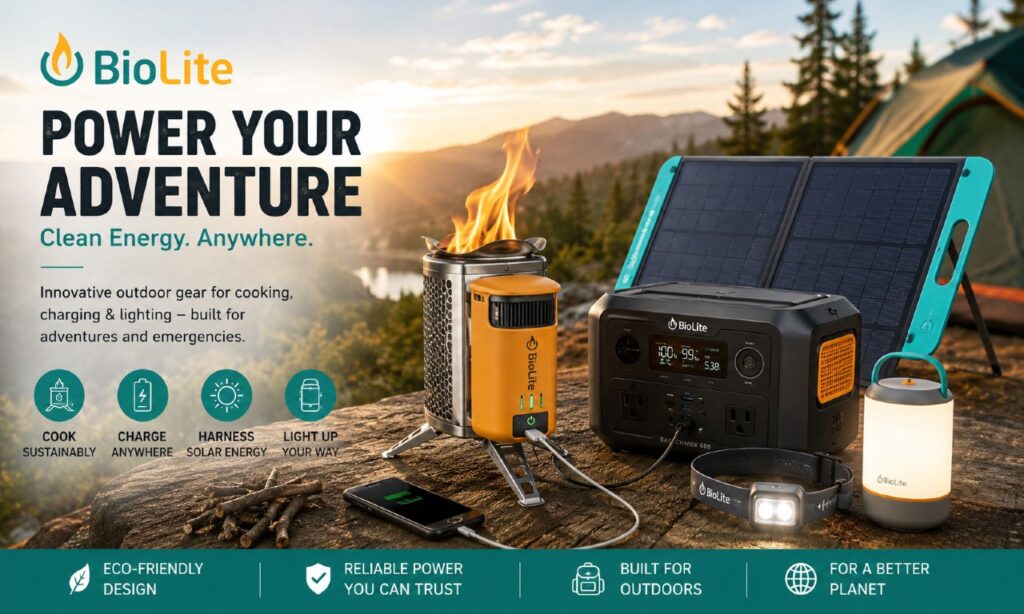 BioLite Outdoor Energy Solutions | Portable Power, Solar Panels & Camp Stoves