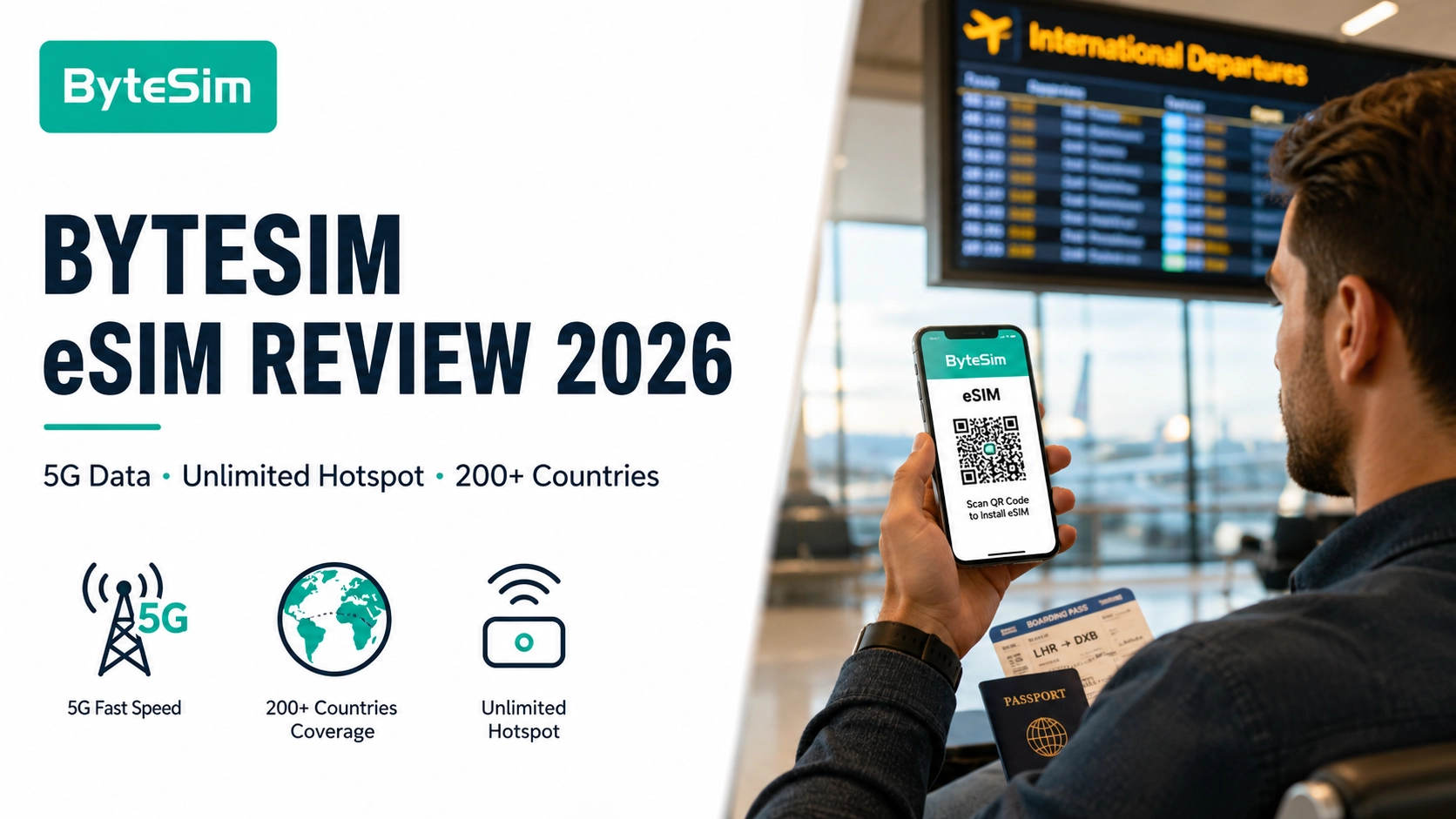 ByteSIM eSIM Review 2026 5G Data, Pricing & How It Works