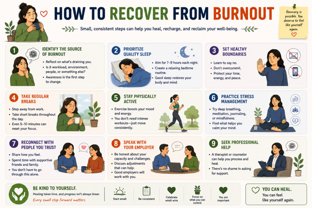 How to Recover From Burnout