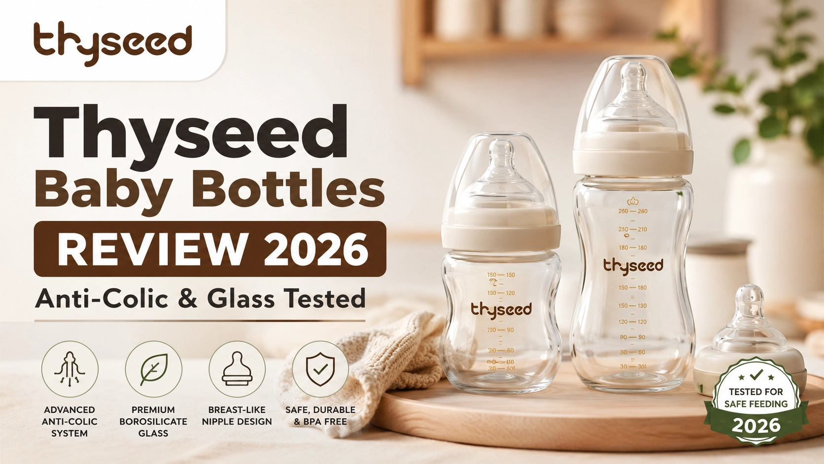 Thyseed Baby Bottles Review
