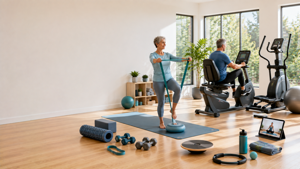 Miranda's Access Fit Equipment For Full-Body Workouts