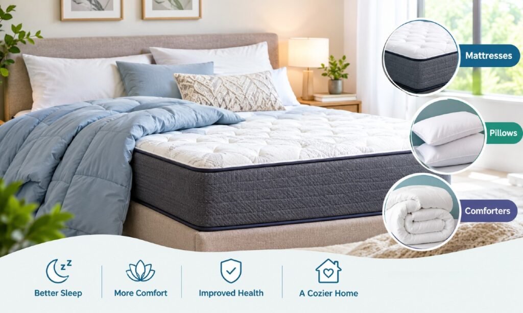 Mattress Shopping Guide: Mattresses, Pillows & Comforters for Better Sleep
